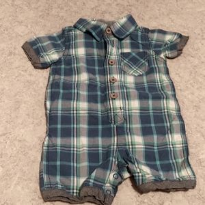 Newborn Koala Baby boy plaid cute & stylish outfit